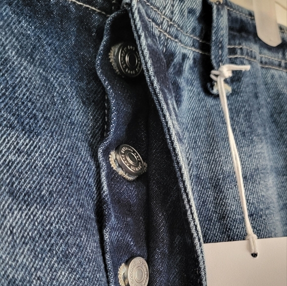 KanCan Ultra High-rise Straight Leg Buttonfly Jean - Picture 2 of 12